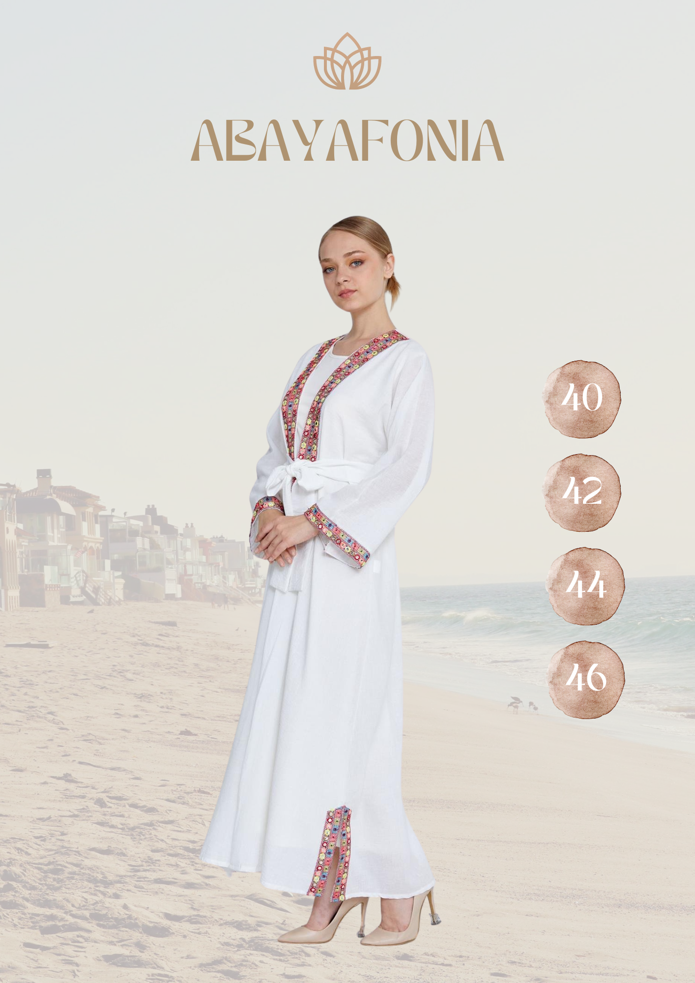 White Abaya