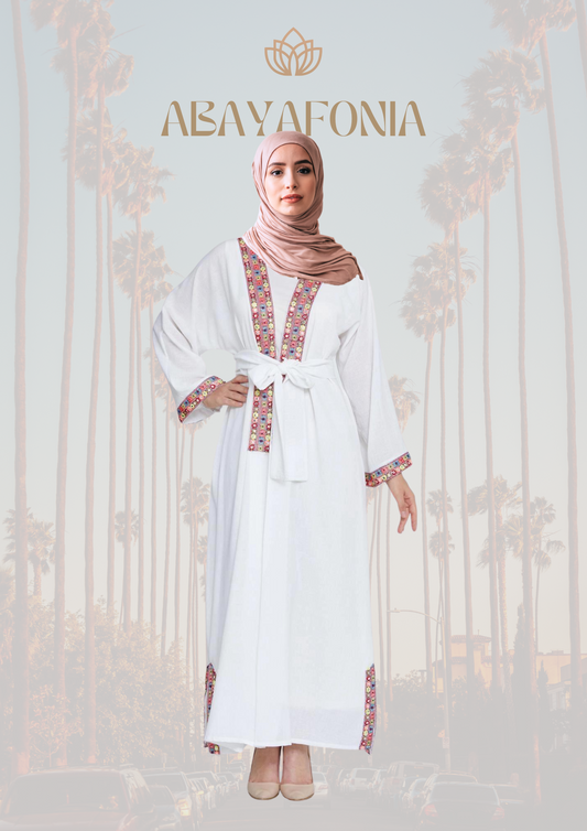 White Abaya